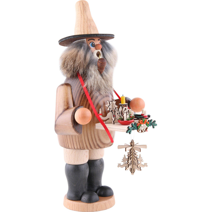 Räuchermännchen Adventsleuchterhändler - 25 cm