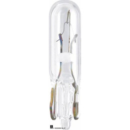 Glass Socket Bulb - T5 Socket - 12V/1.2W