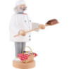 Smoker - Baker white - 22 cm / 8.7 inch