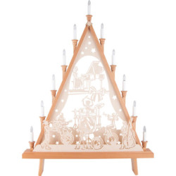 Lichterspitze "Jazz Bell" - 60x81 cm