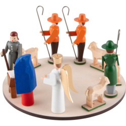 1-Tier Pyramid - Nativity - Demountable - 33 cm / 13 inch