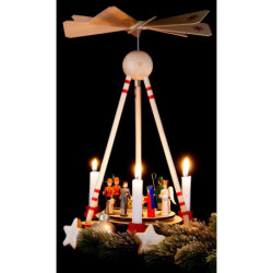 1-Tier Pyramid - Nativity - Demountable - 33 cm / 13 inch
