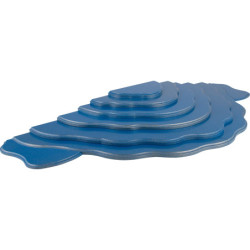 Cloud Landscape - Set of 7 Pieces - Blue/Gold - 102x38x8 cm / 40.1x15x3.1 inch