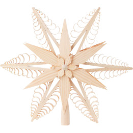 Christbaumspitze Spanstern - 32 cm