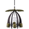 1-Tier Hanging Pyramid NOVA - Anthracite/Mossgreen - 33 cm / 13 inch