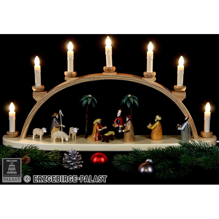 Schwibbogen Christi Geburt - 60 cm