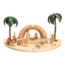 Nativity Set - Natural Colour