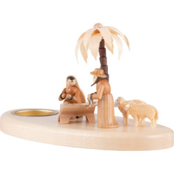 Candle Holder - Nativity - 11 cm / 4 inch