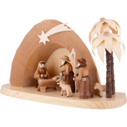 Weihnachtskrippe - Grotte - 15 cm