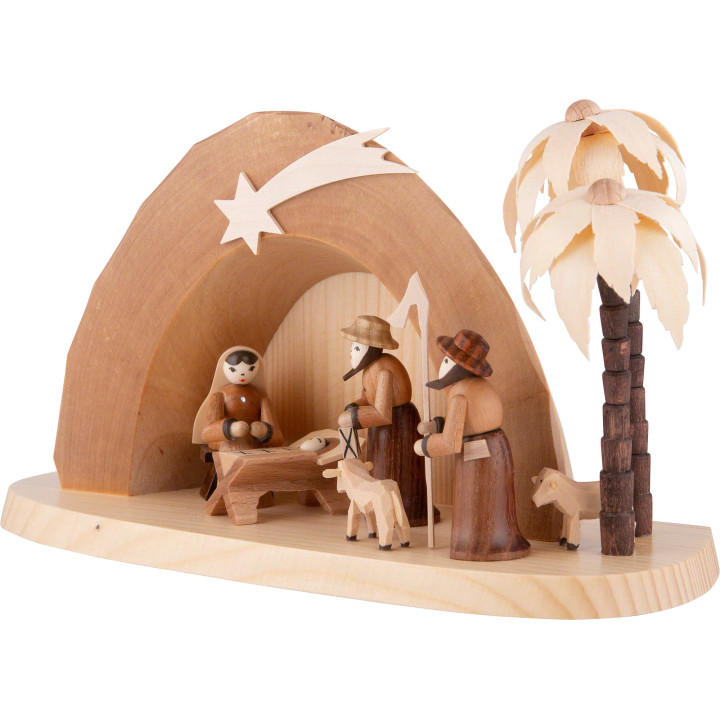 Weihnachtskrippe - Grotte - 15 cm
