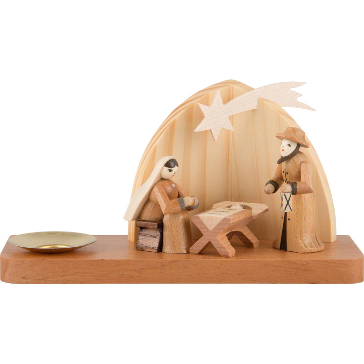 Weihnachtskrippe - Heilige Familie - 9 cm