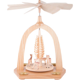 1-Tier Pyramid - Deer - 23 cm / 9 inch