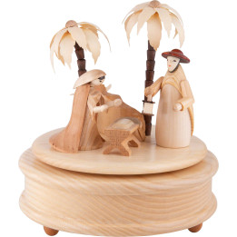Spieldose Heilige Familie - 17 cm