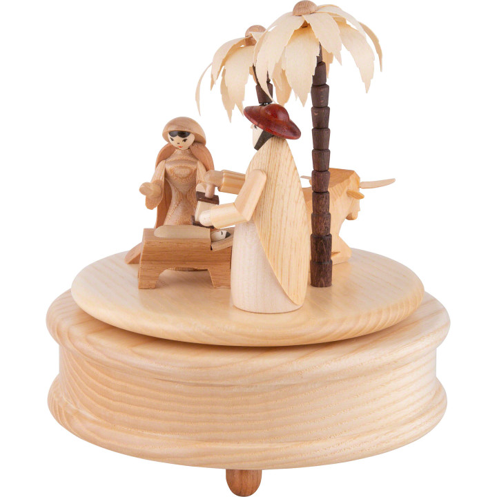 Spieldose Heilige Familie - 17 cm