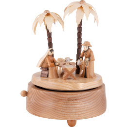 Spieldose Heilige Familie - 17 cm