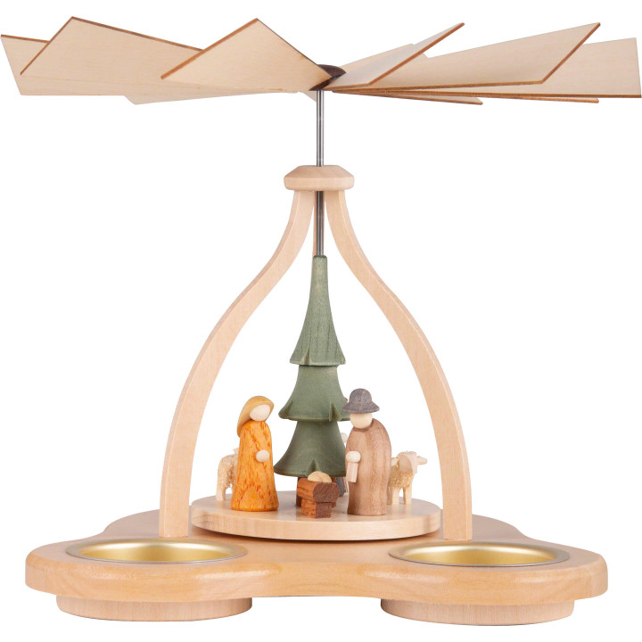 1-stöckige Pyramide Stall - 14 cm