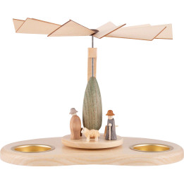 1-stöckige Pyramide Krippenminiaturen - 17 cm