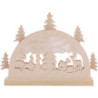 Mini Lightarch - Forest Scene - 23x15x4,5 cm / 9x6x2 inch
