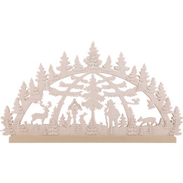 3D Double Arch - Forest Scene - 72x40x5,5 cm / 28x16x2 inch