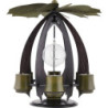 1-Tier Pyramid NOVA - Anthracite/Mossgreen - 38 cm / 15 inch