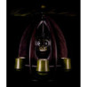 1-Tier Pyramid NOVA - Anthracite/Mossgreen - 38 cm / 15 inch