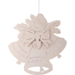Window Picture - Three Bells - Dia: 30,5 cm / 12 inch