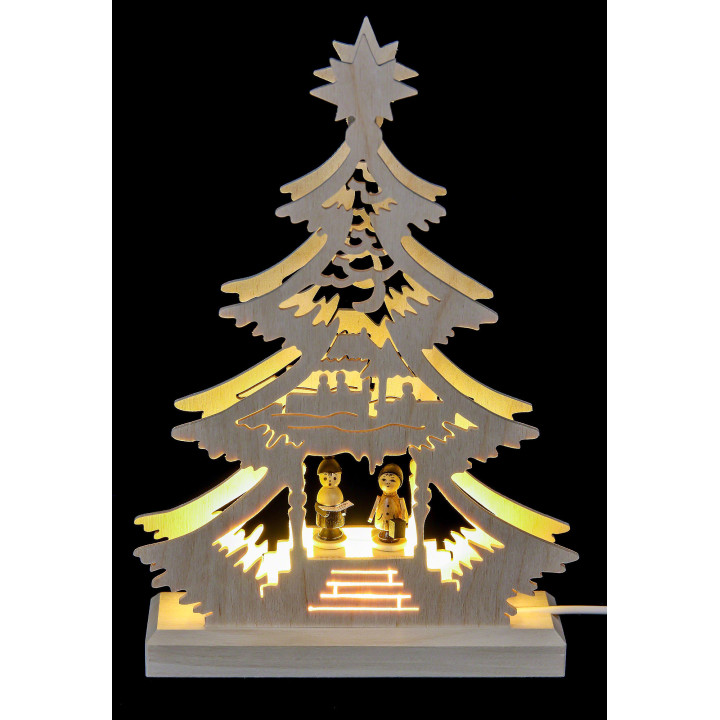 Light Triangle - Carol Singers - 23.5x15.5x4.5 cm / 9.06x5.91x1.57 inch