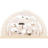Candle Arch - Winter Vacation - 62x37x4,5cm / 24x15x2 inch