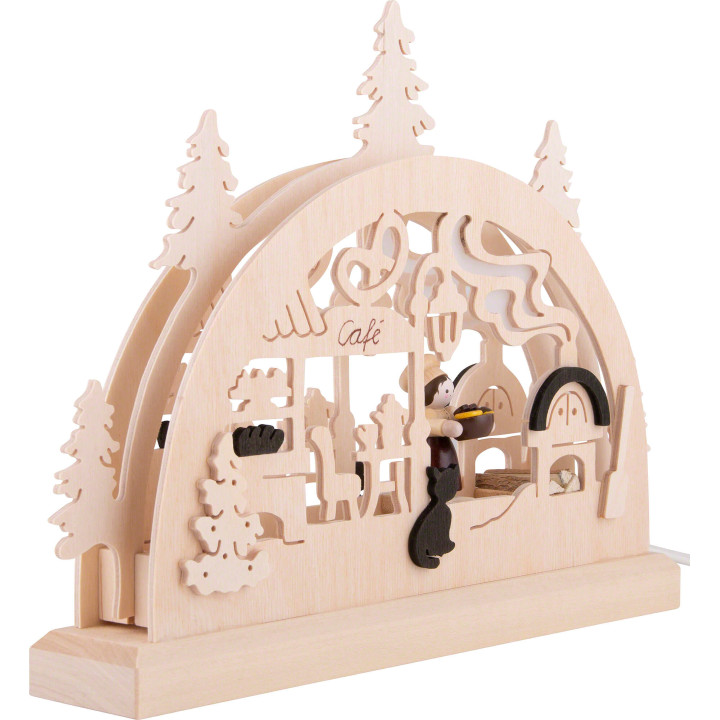 Schwibbogen Backstube - 23x15 cm