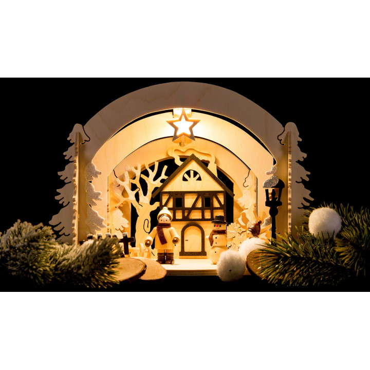 Motive Light - Diorama Winter Delights - 19 cm / 7.5 inch