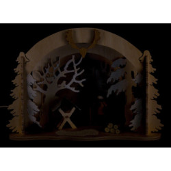 Motive Light - Diorama Wild Animal Feeding - 19 cm / 7.5 inch
