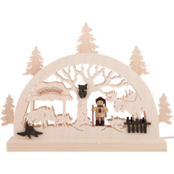 Schwibbogen Wildgehege - 23x15 cm