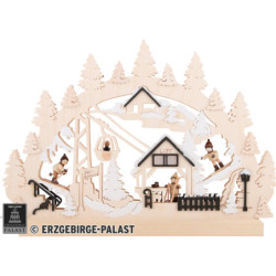 Candle Arch - Ski School - 42x30 cm / 16.5x11.8 inch
