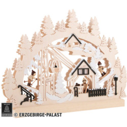 Candle Arch - Ski School - 42x30 cm / 16.5x11.8 inch