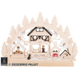 Candle Arch - Christmas Bakery - 42x30 cm / 16.5x11.8 inch