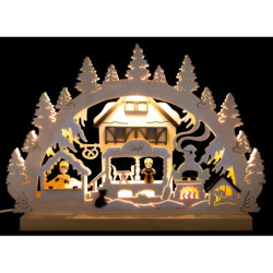 Candle Arch - Christmas Bakery - 42x30 cm / 16.5x11.8 inch