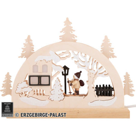 Schwibbogen Nikolaus - 23x15 cm