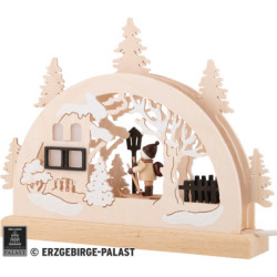 Schwibbogen Nikolaus - 23x15 cm