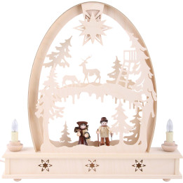 Seidel Arch Forest Scene - 36x34 cm / 14x13 inch