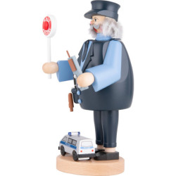 Räuchermännchen Polizist - 23 cm