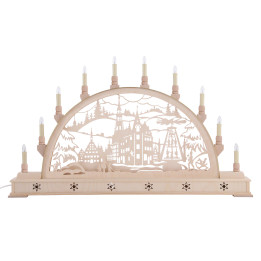 Candle Arch - Zwickau with Base - 78x45 cm / 31x18 inch