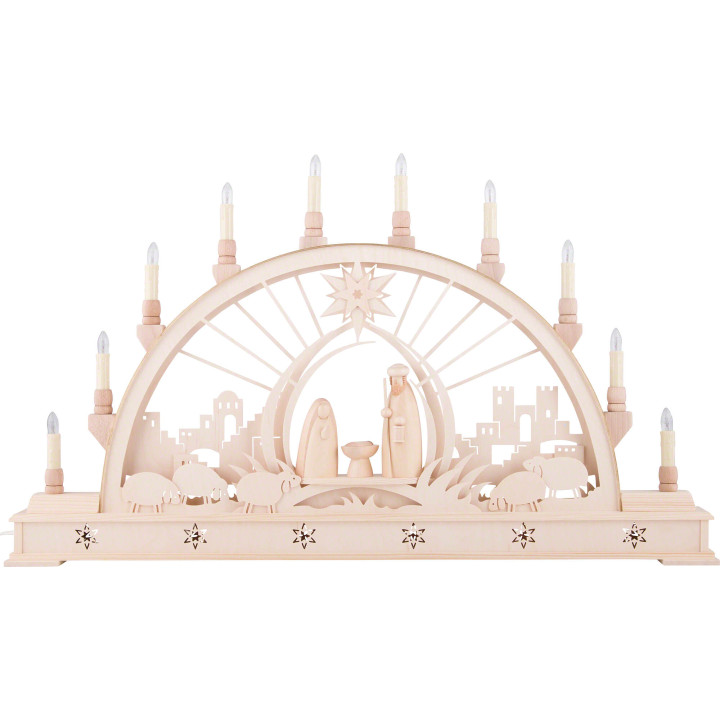 Schwibbogen Christi Geburt - 78x45 cm