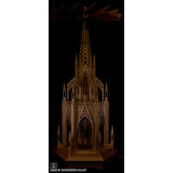 2-stöckige Dompyramide ohne Bestückung - 110 cm