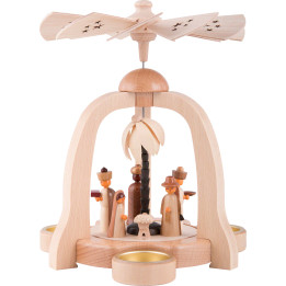 1-Tier Pyramid - Nativity - 22 cm / 8.6 inch