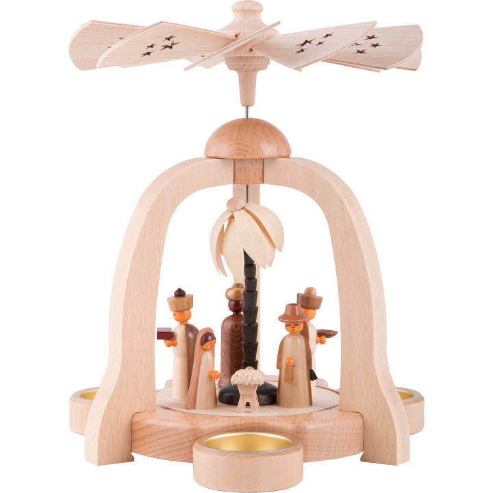 1-Tier Pyramid - Nativity - 22 cm / 8.6 inch