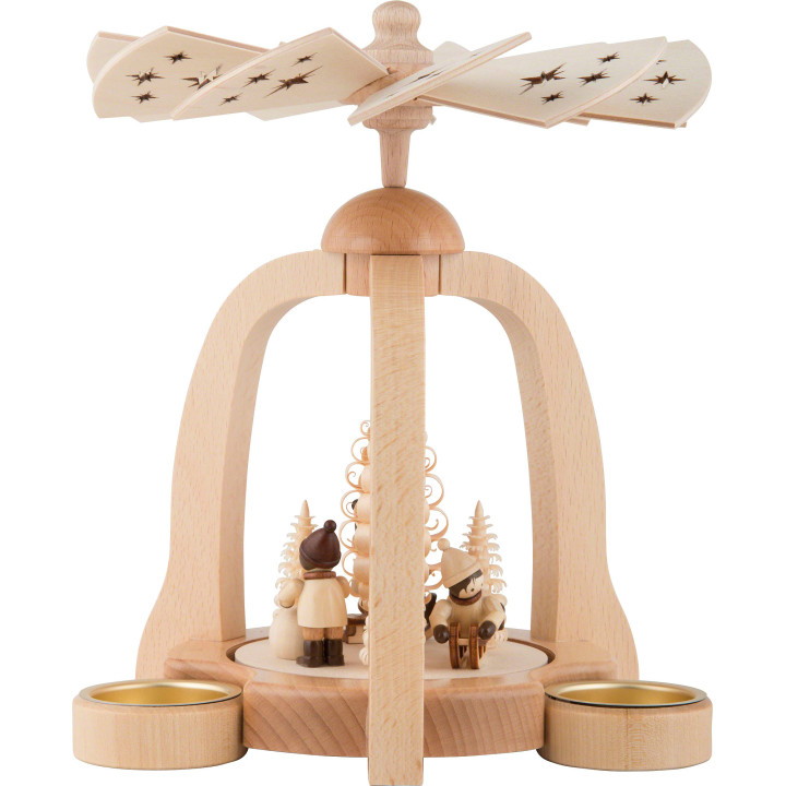 1-Tier Pyramid - Snowball - 22 cm / 9 inch