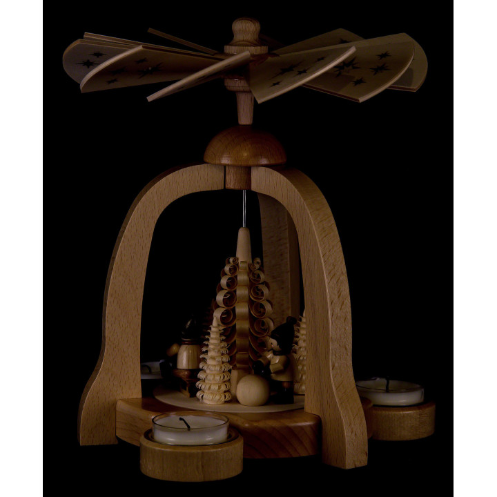 1-Tier Pyramid - Snowball - 22 cm / 9 inch