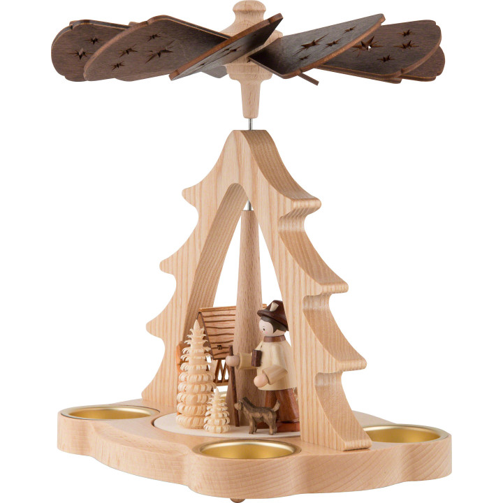 1-Tier Pyramid - Forester - 22 cm / 9 inch