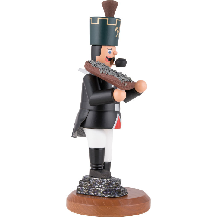 Smoker - Miner with Ore and Pick - 22 cm / 8.7 inch