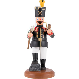 Räuchermännchen Bergmann Bergakademist mit Knickbein - 22 cm